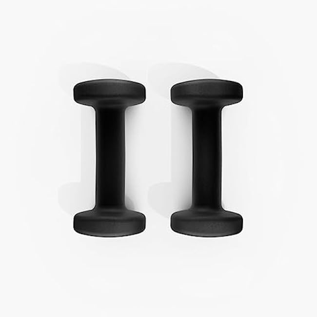 Peloton Light Weights | Set of Two Sweat-Proof Weights with Non-Slip Grip, Designed to Fit in The Back of Peloton Bike and Bike+