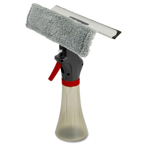 Libman 3-in-1 Spray Squeegee with Microfiber