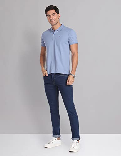 Image of Arvind Skinny Fit Rinsed Jeans
