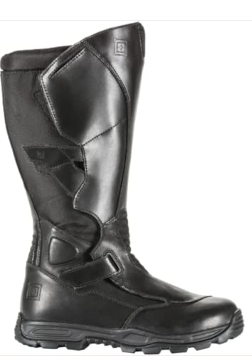 5.11 Tactical Men's Moto Mid-Calf Military Boot, Double Layered Leather, BiFit Board, Style 12328, Black2