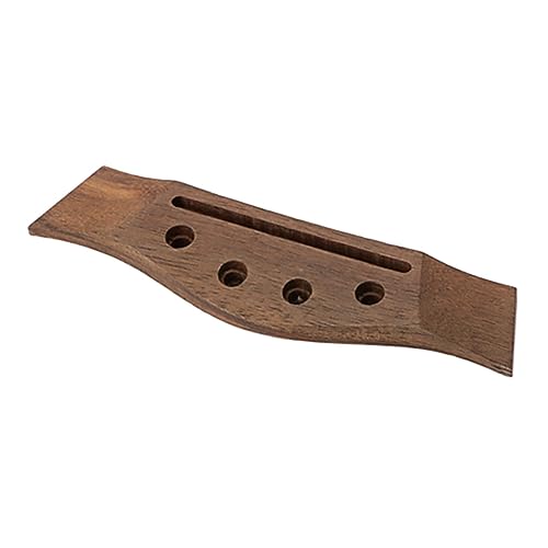 Milisten 4 String Guitar Bridge Guitar Parts Guitar Accessories Instrument Accessories Guitar Supplies Light Brown Rosewood