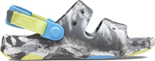 Crocs Classic All Terrain Sandals, Grey Tie Dye, 13 Us Unisex Little Kid #TOP4