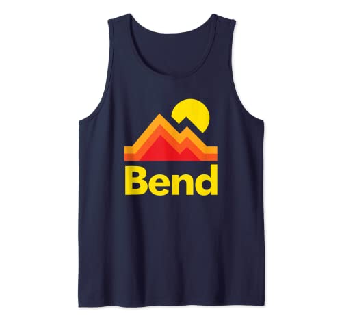 Bend Oregon Hiking Retro Vintage Mountain Tank Top