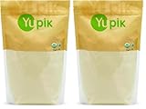 Yupik Organic Millet Flour, 2.2 lb, Gluten-Free, Non-GMO, Kosher, Vegan, Raw, Salt-Free, Plant-Based Protein, Source of Fiber & Iron, Ideal for Baking & Cooking (Pack of 2)