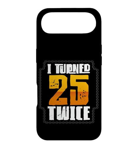 50�΂̒a���� ���[���A I Turned 25 Twice Birthday �X�}�z�P�[�X iPhone Air �p
