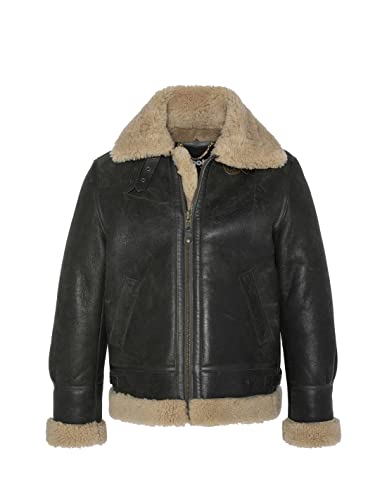 Schott Nyc Mężczyźni Kurtka, Czarny, M