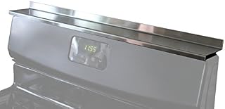 StoveShelf - Stainless Steel - 30" - Magnetic Shelf for Kitchen Stove, Spice