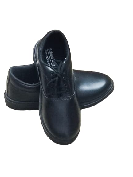 Image of School Shoes for Boys Black
