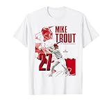 Mike Trout | Los Angeles A MLB Baseball Players| MLBMTR304N T-Shirt