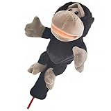 [Boscogno] ゴルフヘッドカバー ドライバー DR 動物 ロングネック ぬいぐるみ キャラクター クラブ かわいい 傷防止 保護 単品 (ゴリラ)