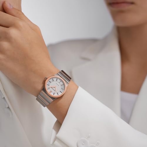 Image of Sandoz Tresor Premium Swiss Made Quartz White MOP Dial Watch for Women - SZWLG0000602