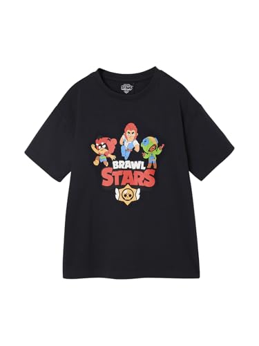 Vertbaudet Kinder T-Shirt Brawl Stars schwarz 140