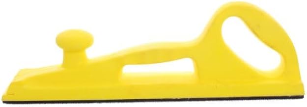 Fast Mover Tools - Bloque de lijado manual de cama larga, 70 x 400 mm, color amarillo
