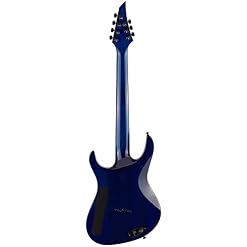 Jackson Pro Series Signature Chris Broderick Soloist HT7P Transparent Blue – Guitare Électrique Signature - Les Beatles, Paul McCartney, John Lennon, RIngo Starr, George Harrison Jackson Pro Series Signature Chris Broderick Soloist HT7P Transparent Blue - Guitare Électrique Signature – Image 3