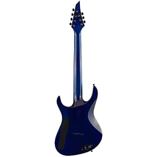 Jackson Pro Series Signature Chris Broderick Soloist HT7P Transparent Blue – Guitare Électrique Signature - Les Beatles, Paul McCartney, John Lennon, RIngo Starr, George Harrison Jackson Pro Series Signature Chris Broderick Soloist HT7P Transparent Blue - Guitare Électrique Signature – Image 3