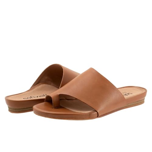 SoftWalk Women's Corsica Sandal, Luggage, 9.5