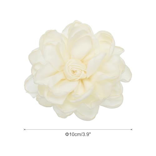 Image of PATIKIL Rose Flower Hair Clips, Fabric Brooch Pins for Women Wedding Party Dance Dress Clothes Accessories Valentine's Day Gifts