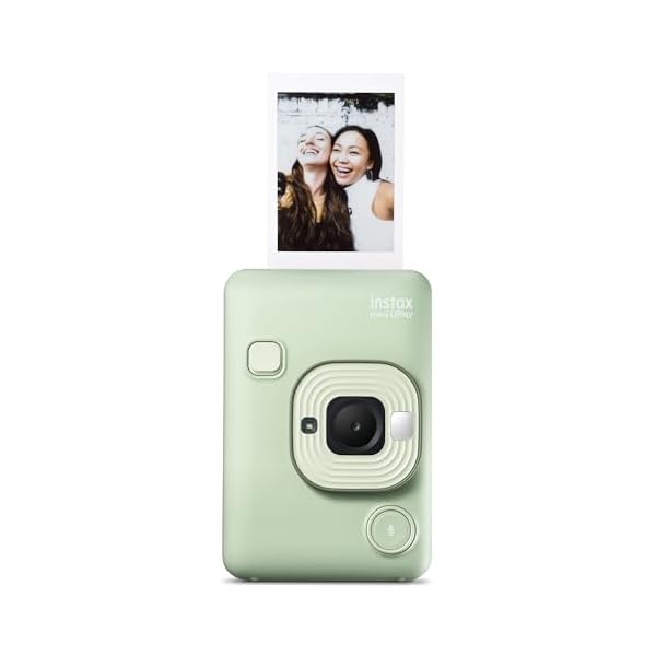 Fujifilm INSTAX Mini LIPLAY Hybrid Instant Camera – Matcha Green