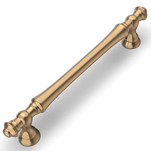 Amerdeco 10 Pack Champagne Bronze Cabinet Pulls 5 Inch(128Mm) Hole Center Cabinet Hardware Kitchen Cabinet Handles For Bathroom Drawer Pulls Dresser Pulls Zh0014... #TOP21