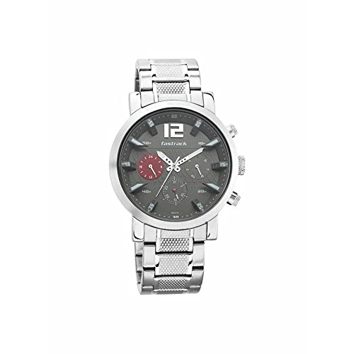 Image of Fastrack Fastfit Analog Gray Dial Men's Watch-3227SM01 /NP3227SM01
