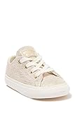 Converse Youth Chuck Taylor All Star Leather Ox Egret/Gold 363092C (Numeric_3)