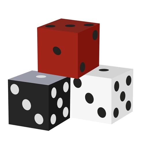 Large Casino Dice Boxes Dice Favor Boxes Casino Theme Party Decoration Vegas Jumbo Giant Dice...