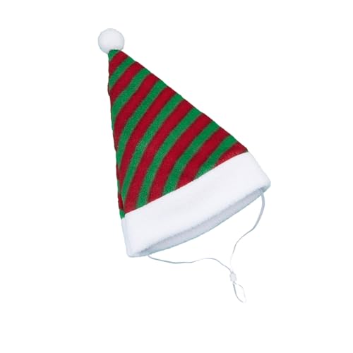 大きな品種のコスチュームサンタハットクリスマスペットぬいぐるみ帽子帽子パーティーヘッドウェアズドッグス猫猫フェスティバルコスプレアクセサリークリスマスペット