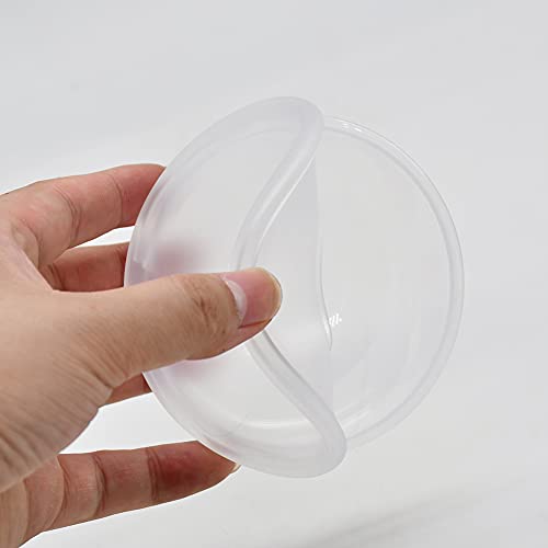 Mibiciri 2 Pack Breast Shells Nursing Cups,Soft Silicone Milk Saver,Breast Shells For Breastfeeding Collect Breastmilk Leaks For Nursing Moms Material Reusable Milk Collector For Sore Nipples #TOP2