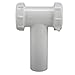 Plumb Pak PP20667 Center Outlet Tee and Tailpiece with Baffle, 1-1/2 in, Plastic, 1-1/2"