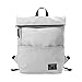 Miomojo - Zaino Unisex LEONARDO Backpack Linea Irresistibile, Platino, in Tessuto di Alta Qualità con Cotone Bio e Viscosa, Design in Italy con Spallacci Regoabili e Imbottiti, Vegan, L30 P15 A40 cm
