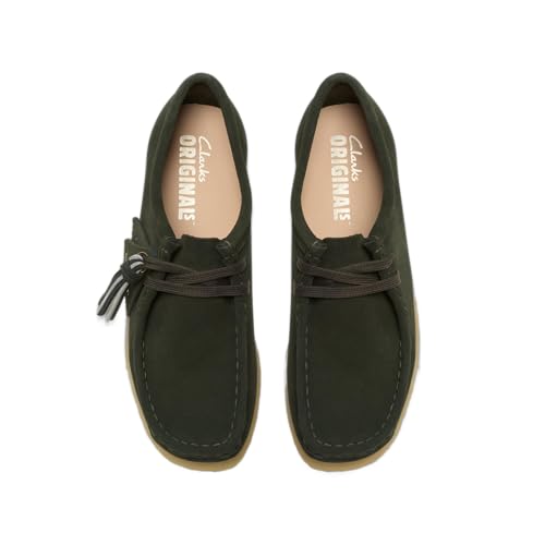 CLARKS ORIGINALS Wallabee Shoes Forest Green 8.52