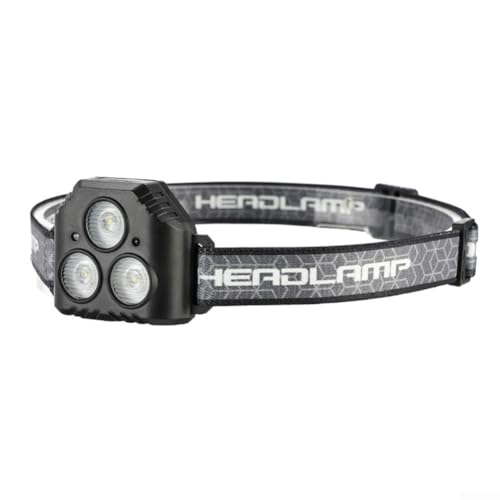 Linterna frontal recargable al aire libre con control inteligente y cómodo Wearability (BL-5804)