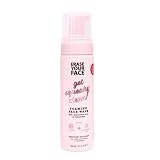 ERASE YOUR FACE Foaming Face Wash - Gentle Face Wash to Rejuvenate & Nourish Skin - Hydrating Face Wash Enriched with Hyaluronic Acid, Ceramides & Vitamin C for a Radiant Glow (6.8 Fl Oz)