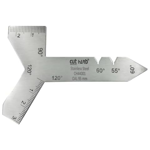 CUTHARD Universal Grinding Metric Gauge Measuring Drill 55° 60° 90°120°Sharpen Tool Cover