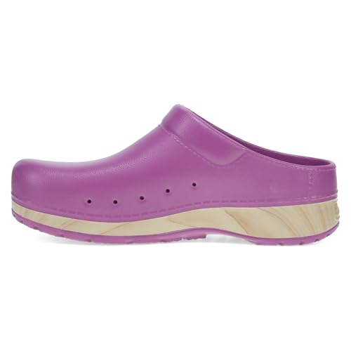 Image of Dansko Kane Slip-On Mule Clog for Women - Lightweight Cushioned Comfort and Removable EVA Footbed with Arch Support - Easy Clean Uppers