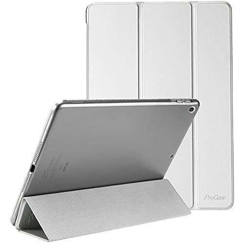 ProCase iPad 9.7"(���^�j�P�[�X �X�}�[�g ���X���� �X�^���h �t�H���I�ی�P�[�X �������t���X�g �o�b�N�J�o�[ �Ή��@��FiPad 9.7" ��6���� 2018 / ��5���� 2017 - �V���o�[