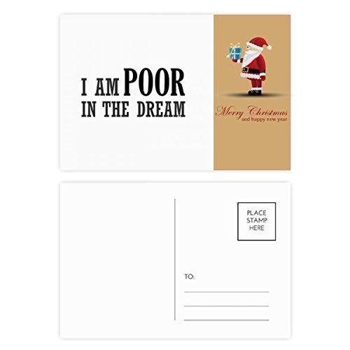 Cartes postales I Am Poor in The Dream pour vos messages personnels et loisirs créatifs