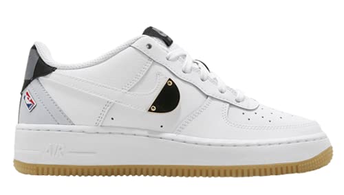 Nike Kids Air Force 1 Lv8 1 HO20 GS Basketball Shoes (5.5)