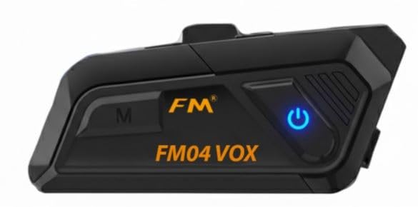 INTERFONO CASCO BLUETOOTH 5.3 QUALCOMM 4 PILOTI PER INTEGRALE-MODULARE-JET DOPPIO MICROFONO e DOPPIA PIASTRA