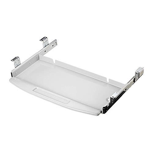 Ergonomic Keyboard Tray Under Desk – Home Office Computer Drawer Storage with Elbow Support & Mouse Extension Platform for Comfortable Typing and Productivity