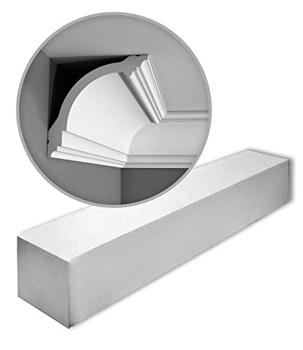 Corniches de plafond 10x9.5 cm Orac CB512N moulure polystyrène pour rénovation maison