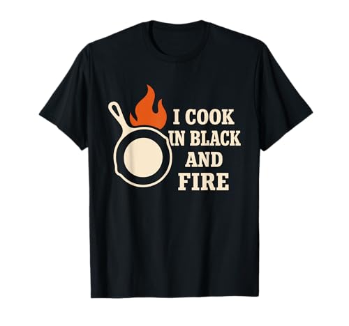 Sartén de Hierro Fundido Pride Campfire Chef Heritage Cook Camiseta