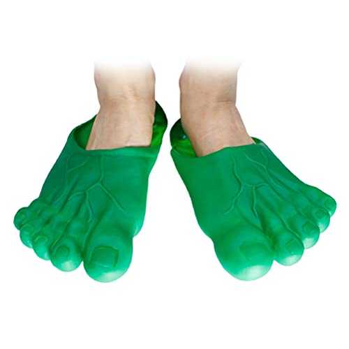 Neuheit Big Toe Hausschuhe, knifflige große Füße Schuhe Zehenschuhe Halloween Partys und Maskenbälle