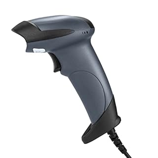 NETUM Lettore Codici Barcode Scanner Bar Code Reader a Barre Universale Laser 1D Ottico con Cavo USB per Computer/Notebook, Windows XP / 7/8 ecc NT-M1