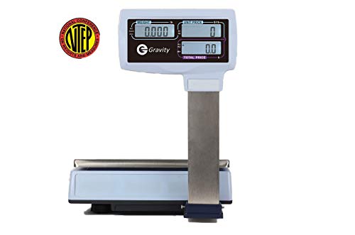 Báscula Comercial Legal NTEP con Display en Poste 30lb/60lb miniatura 3