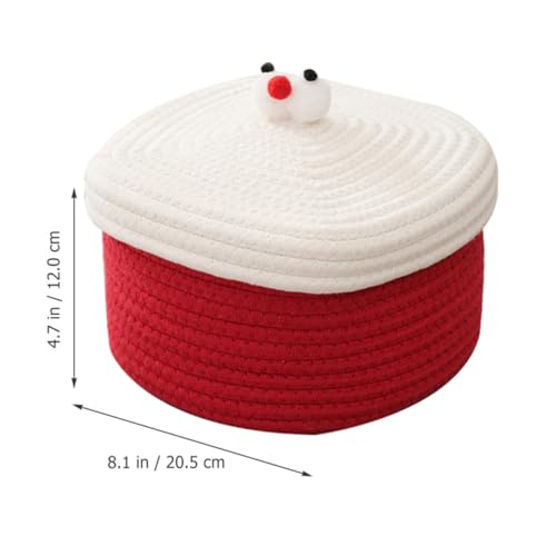 Panier en coton pour ranger les clés et petits objets sur table