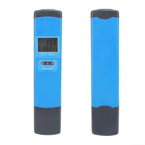 Analizador de agua portátil para piscinas y entornos acuáticos con apagado automático y carcasa impermeable resistente para aplicaciones de campo