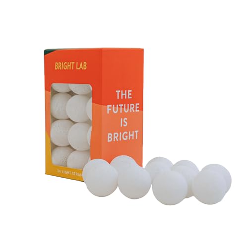 Bright Lab Cotton Ball Lights - UL Incandescent String Lights