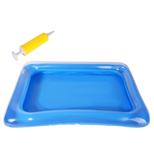 Baño Inflable para Pies Plegable de PVC Multiuso miniatura 1