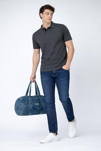 Image of Men's Cotton Polo T-Shirt | Solid Regular Fit Polo Neck T-Shirt | Half Sleeve Casual & Office Wear | Soft Breathable Summer T-Shirt for Men